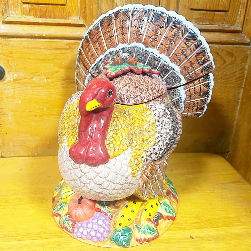 Burton+Burton Turkey Ceramic Tureen Thanksgiving